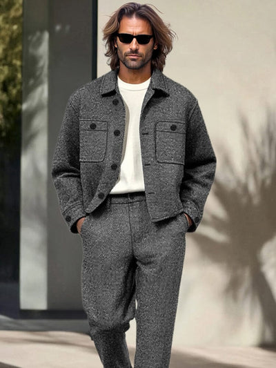 Timeless Utility jacket Pants Set Sets coofandy 