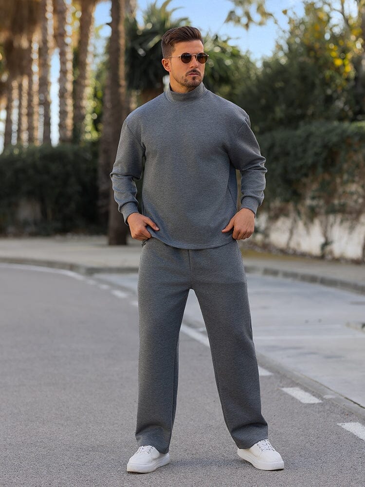 Comfy Quiet Luxury Minimalist 2-Piece Set Sets coofandy 