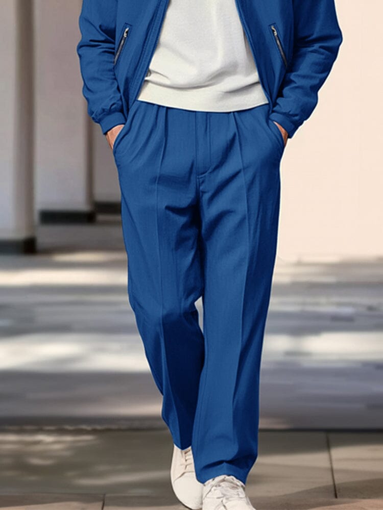 Leisure Comfort Jacket Pants Set Sets coofandy 