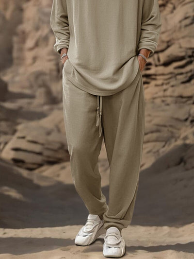 Comfy Athleisure Simple 2-Piece Outfit Sets coofandy 