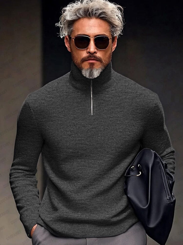 Luxe Soft Turtleneck Undershirt Shirts coofandy Black Grey M 