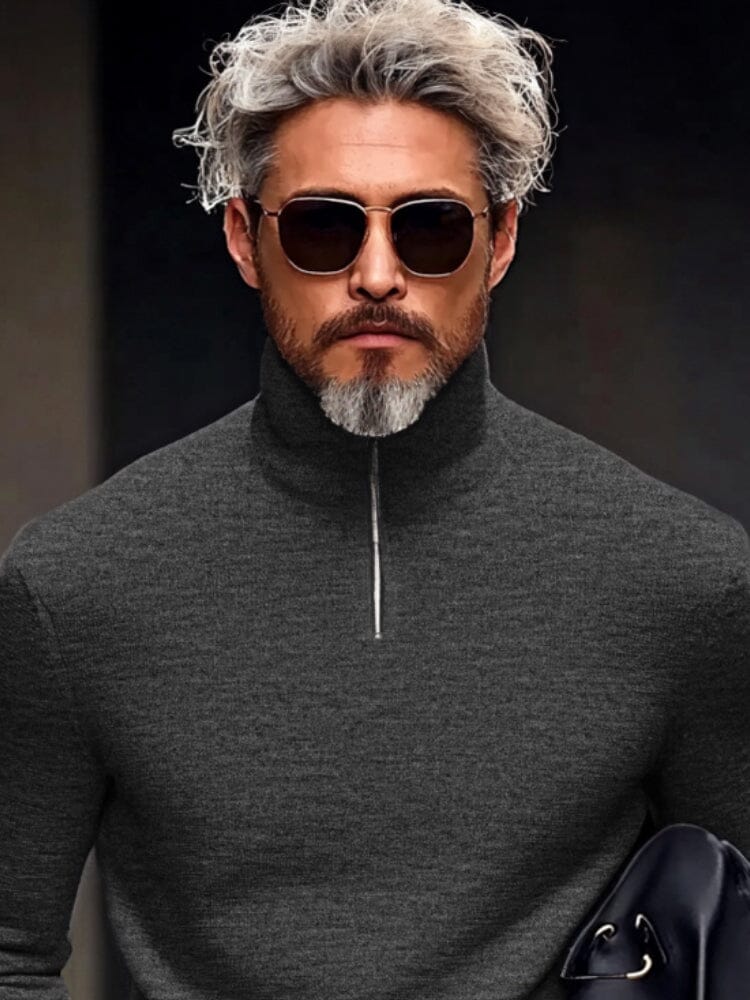 Luxe Soft Turtleneck Undershirt Shirts coofandy 