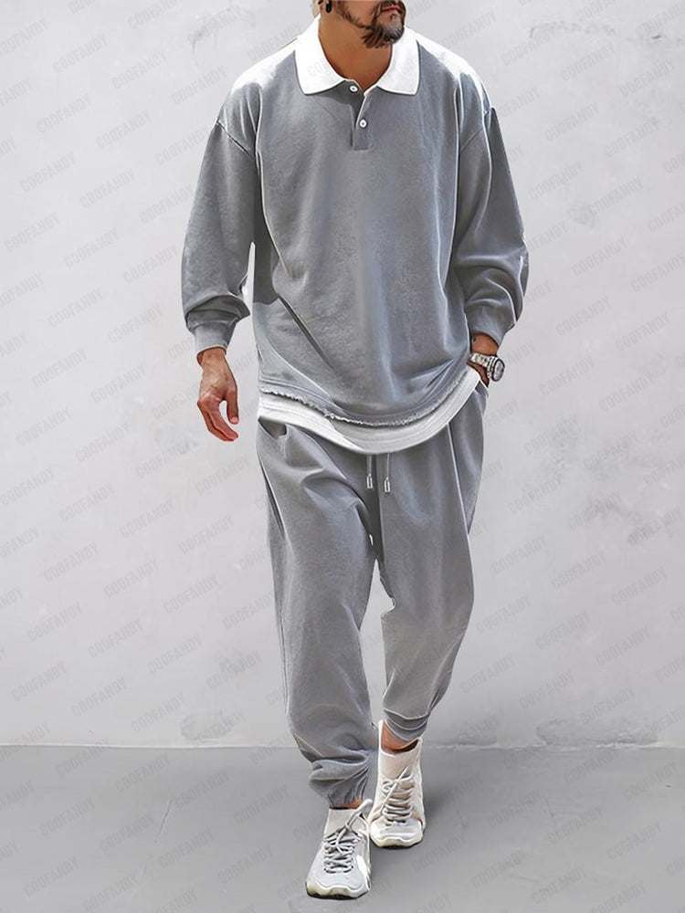 Comfort Fake 2-Piece Sports Set (Live Only)