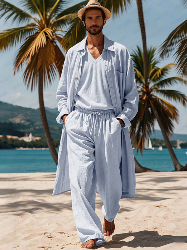 Minimalist Resort Cotton 3-Piece Set