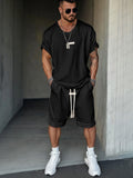 Athleisure Fusion T-Shirt Shorts Set