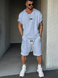 Athleisure Fusion T-Shirt Shorts Set