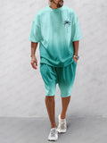 Gradient Vacation Casual 2-Piece Set