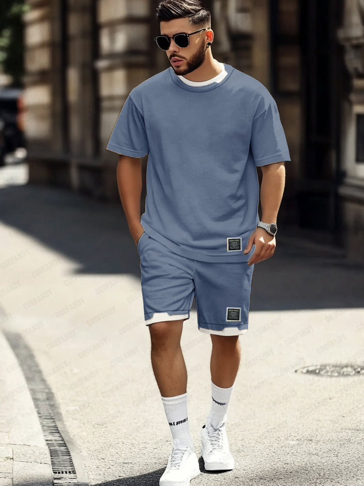 Timeless Comfort T-Shirt Shorts Set