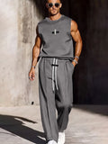 Modern Leisure Tank Top Pants Set