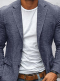 Classic Comfort Cotton Linen Blazer