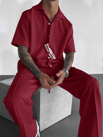 Simple Daily Wear Shirt Pants Set