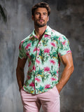 Casual Floral Pattern Hawaiian Shirt