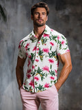 Casual Floral Pattern Hawaiian Shirt