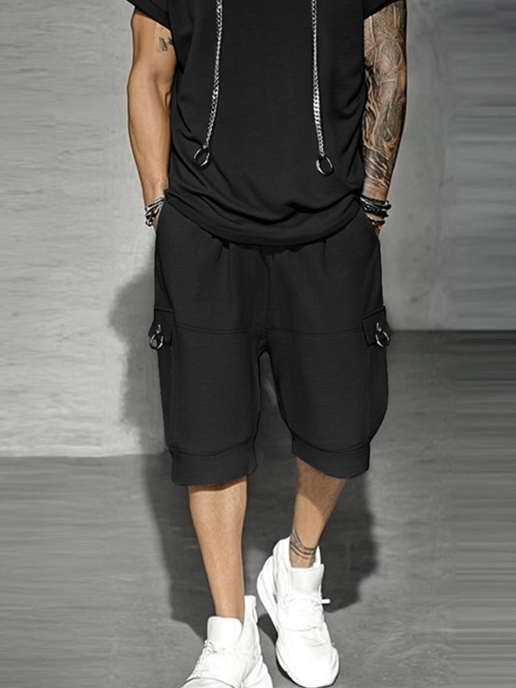Urban Street Style Hooded Matching Set