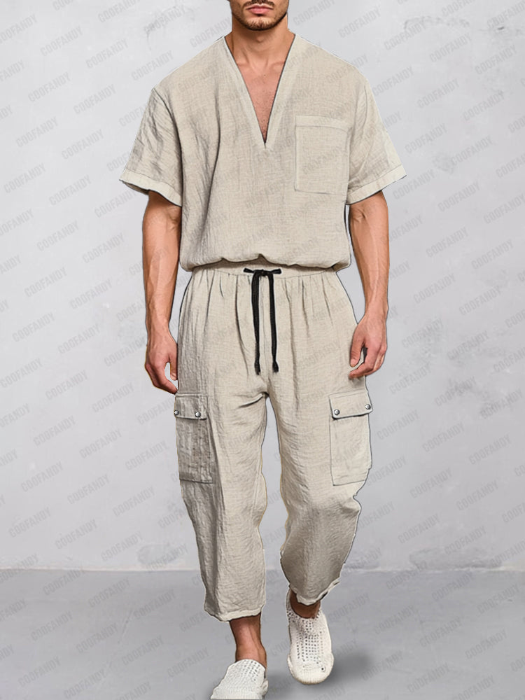 Comfy Relaxed Cotton Matching Set