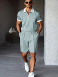 Easy Match Two-Tone Casual Set