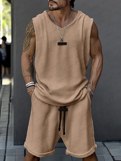 Breathable Terry Cloth 2-Piece Set