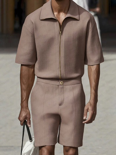Modern Cotton Linen Casual Set