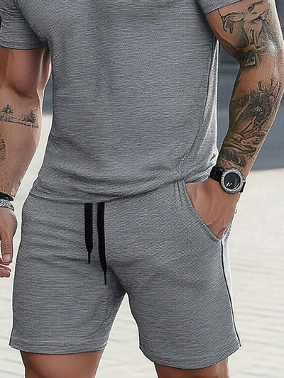 Athleisure Fashion T-Shirt Shorts Set
