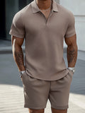Stylish Refined Polo Shorts Set