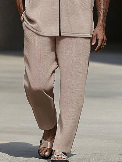 All-Day Comfort Textured Casual Set