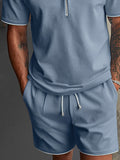 Everyday Comfort Polo Shirt Shorts Set