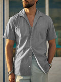 Multi-Occasion Linen Blend Shirt