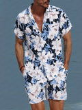Beach Vibes Floral Print Shirt Set