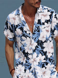 Beach Vibes Floral Print Shirt Set