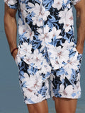 Beach Vibes Floral Print Shirt Set