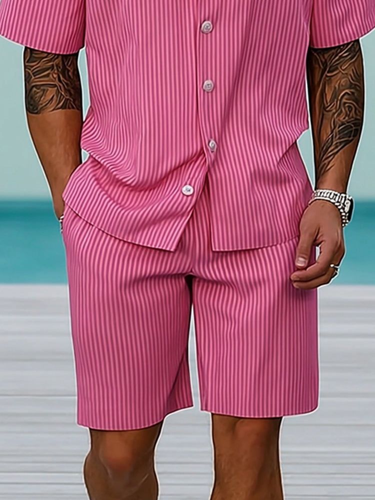 Coastal Chic Stripe Matching Set