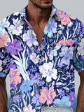 Stylish Colorful Floral Printed Shirt