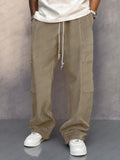 Stylish Comfort Loose Fit Suede Pants