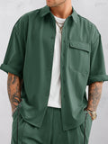 Fashion Essential Shirt Shorts Set