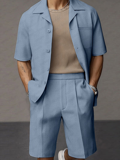 Casual Summer 2-Piece Suit Set