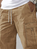 Fashion Cotton Blend Cargo Shorts