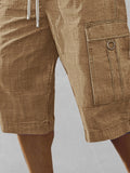Fashion Cotton Blend Cargo Shorts