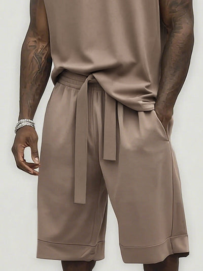Casual Street Style Matching Set