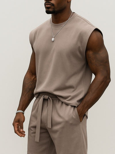 Casual Street Style Matching Set