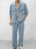 Effortless Match Shirt Pants Set