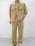 Effortless Match Shirt Pants Set