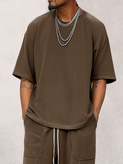 Street Style Loose Fit 2-Piece Set