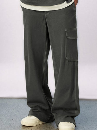 Fake Design Loose Fit 2-Piece Set