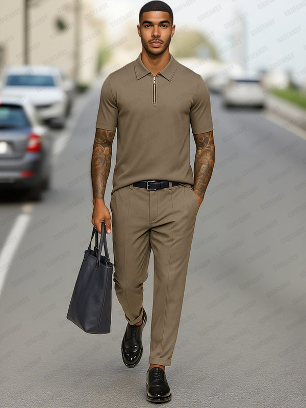 Smart Casual Polo Shirt Set – COOFANDY
