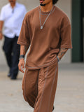 Simple Fashion T-Shirt Pants Set