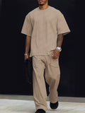 Versatile Daily T-Shirt Pants Set