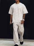 Versatile Daily T-Shirt Pants Set