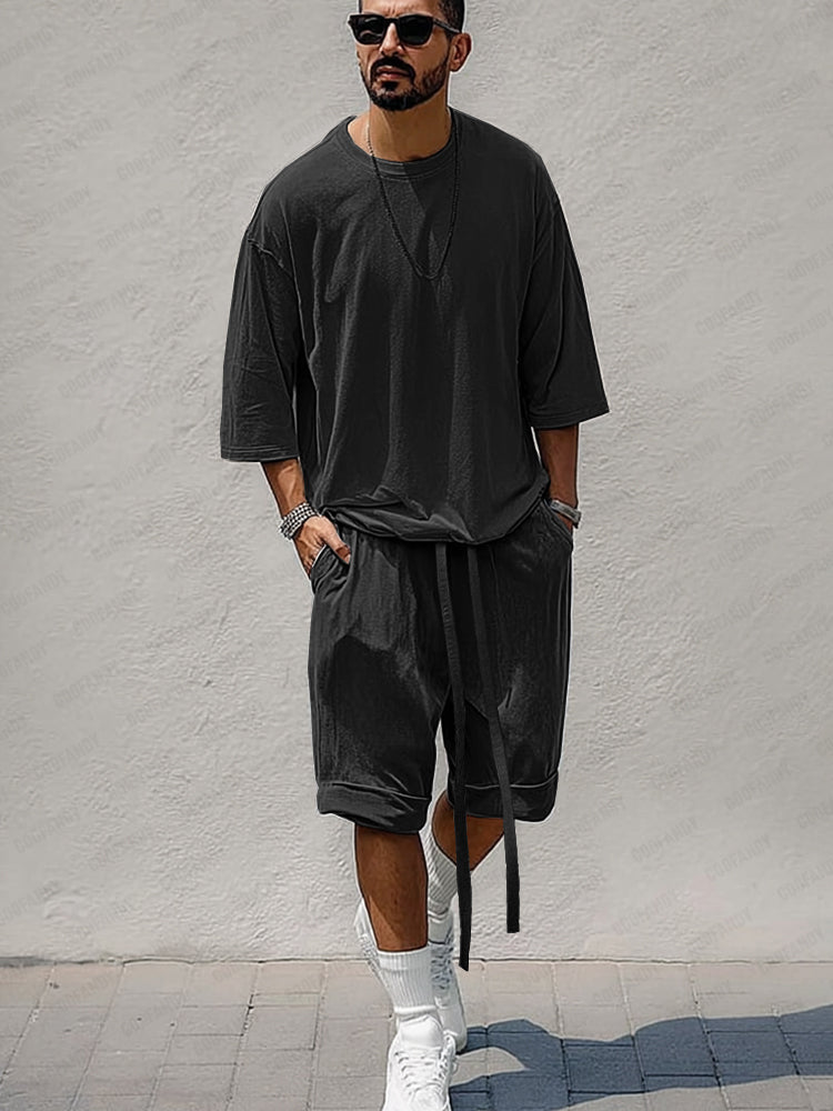 Athletic Street Style 2-Piece Set