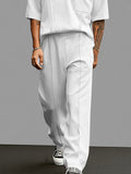 Classy Casual Polo Shirt Pants Set