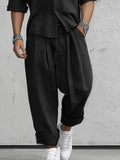 Loose Fit Comfort Shirt Harem Pants Set